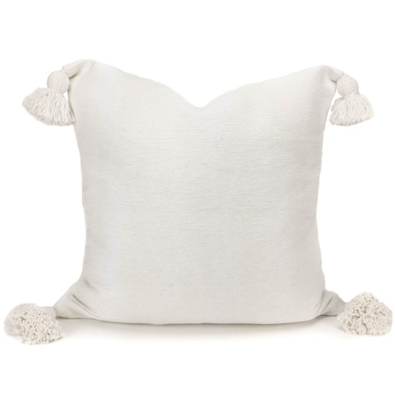 pom pom euro pillow