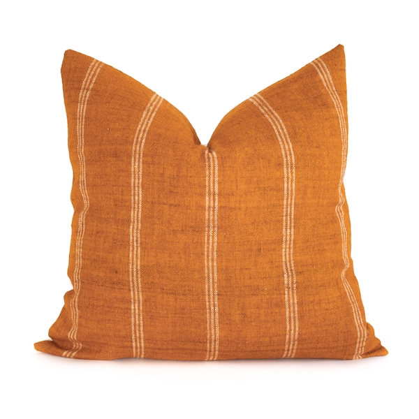 Orange Euro Sham Etsy