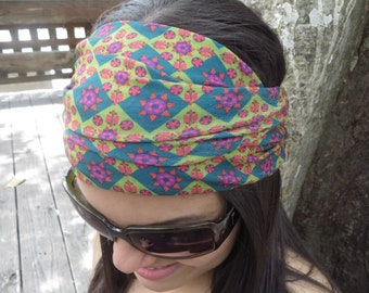 Diadema ancha, diadema de yoga, diadema de rastas, diadema para correr, diadema de fitness, diadema hippie para mujer, turbante