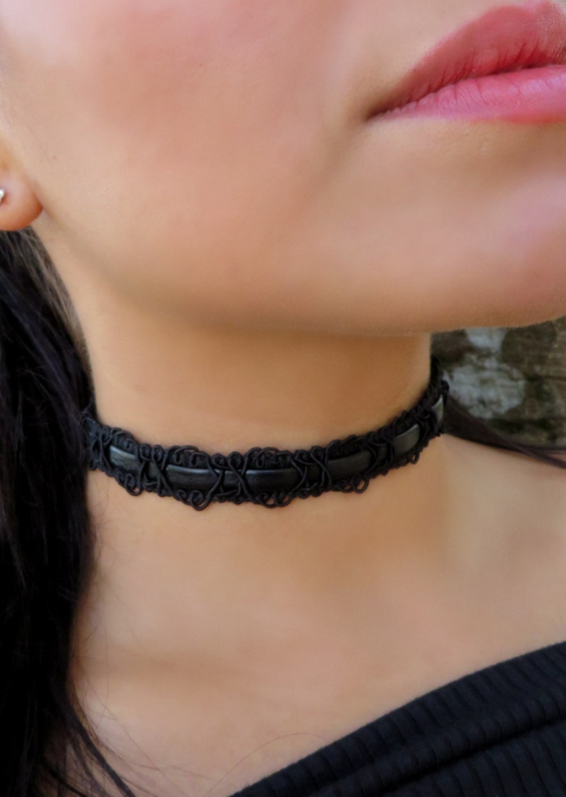 All Black Choker main image 0