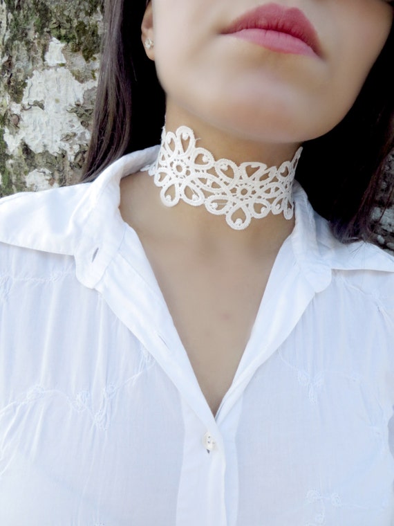 Graduation Gift for Him, Lace Necklace, Gothic Choker, Lace Necklace, Tattoo  Chokers, Lace Choker, Collar Necklace, Sexy Choker, Bohomila - Etsy