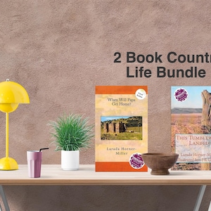 2 Book Bundle| This Tumbleweed Landed | When Will Papa Get Home?|southeastern Colorado, Ranch, Memoir, Historical Fic.