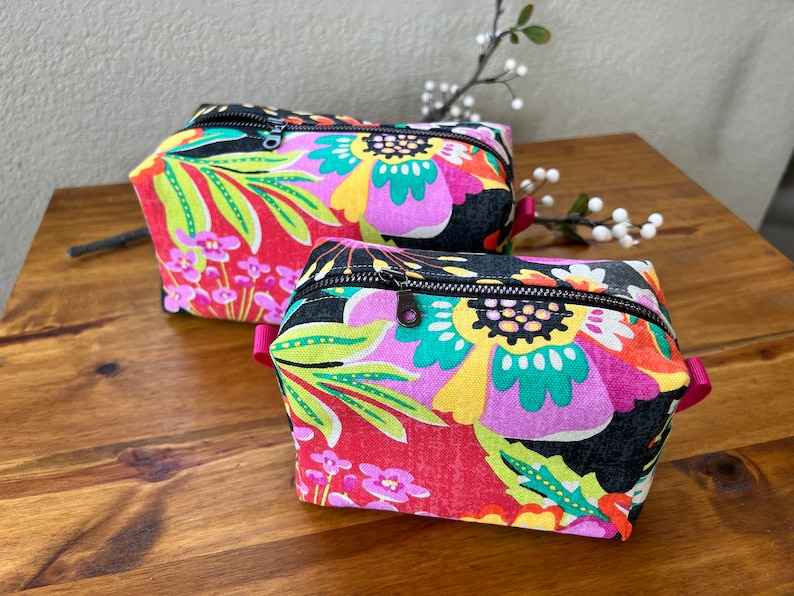 Makeup Bags, Travel Cosmetic Bag, Travel Makeup Bag, Square Makeup Bag
