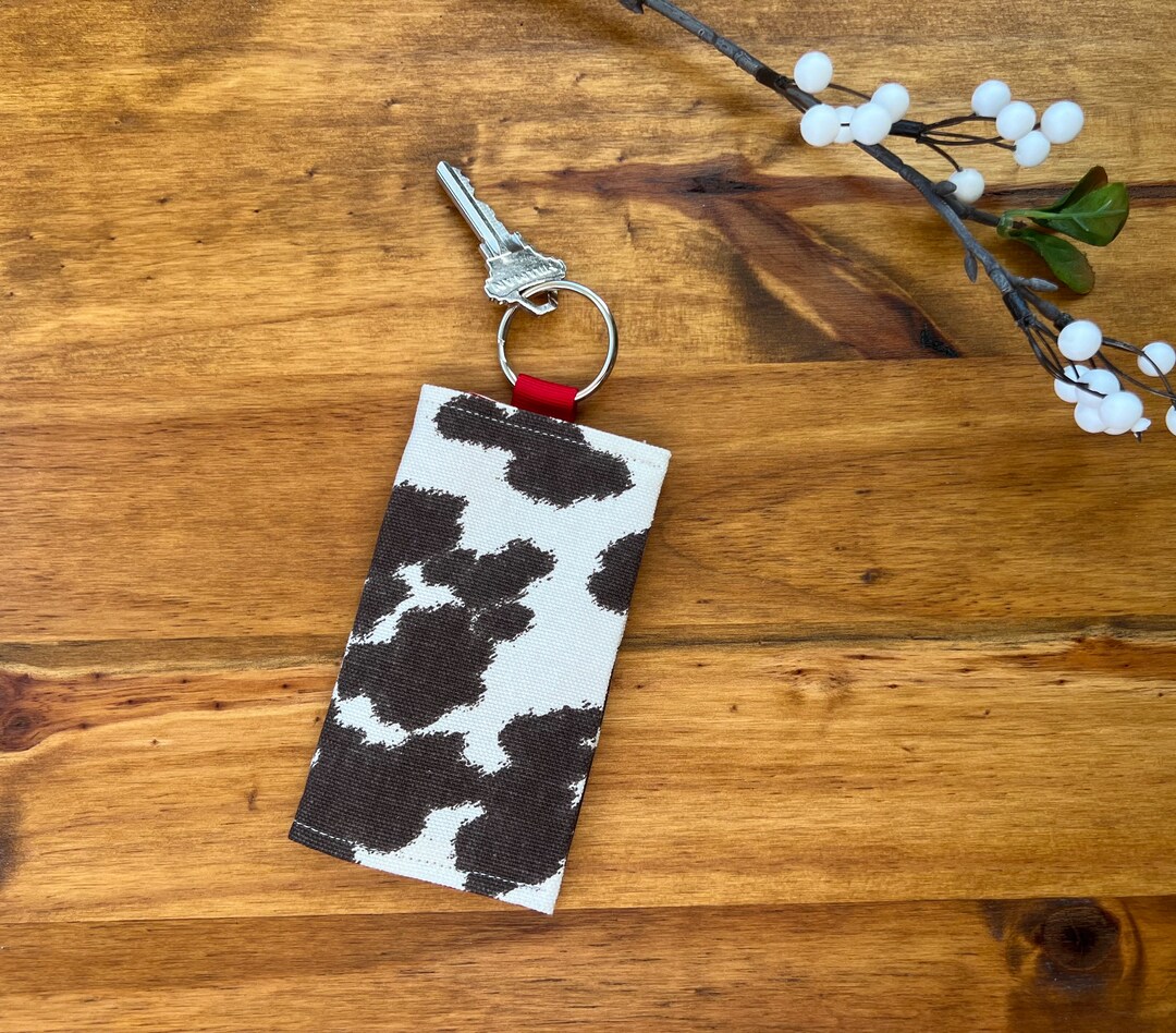 Cow Print Cardholder main image 0