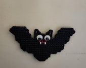 Halloween Bat Magnets in Plastic Canvas