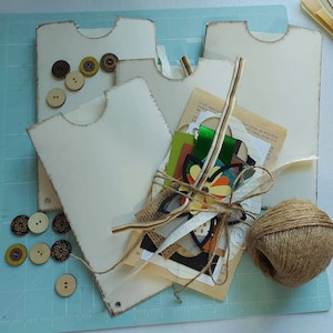 Junk Journal Supplies, Scrap Packs for Scrapbooking, Card Making, or Smash Books, Ephemera and Embellishments for Junk Journals
