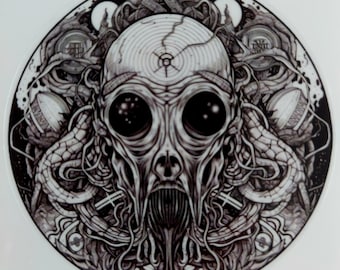 Cthulhu, Lovecraft horror Stickers for your car, window or mirror