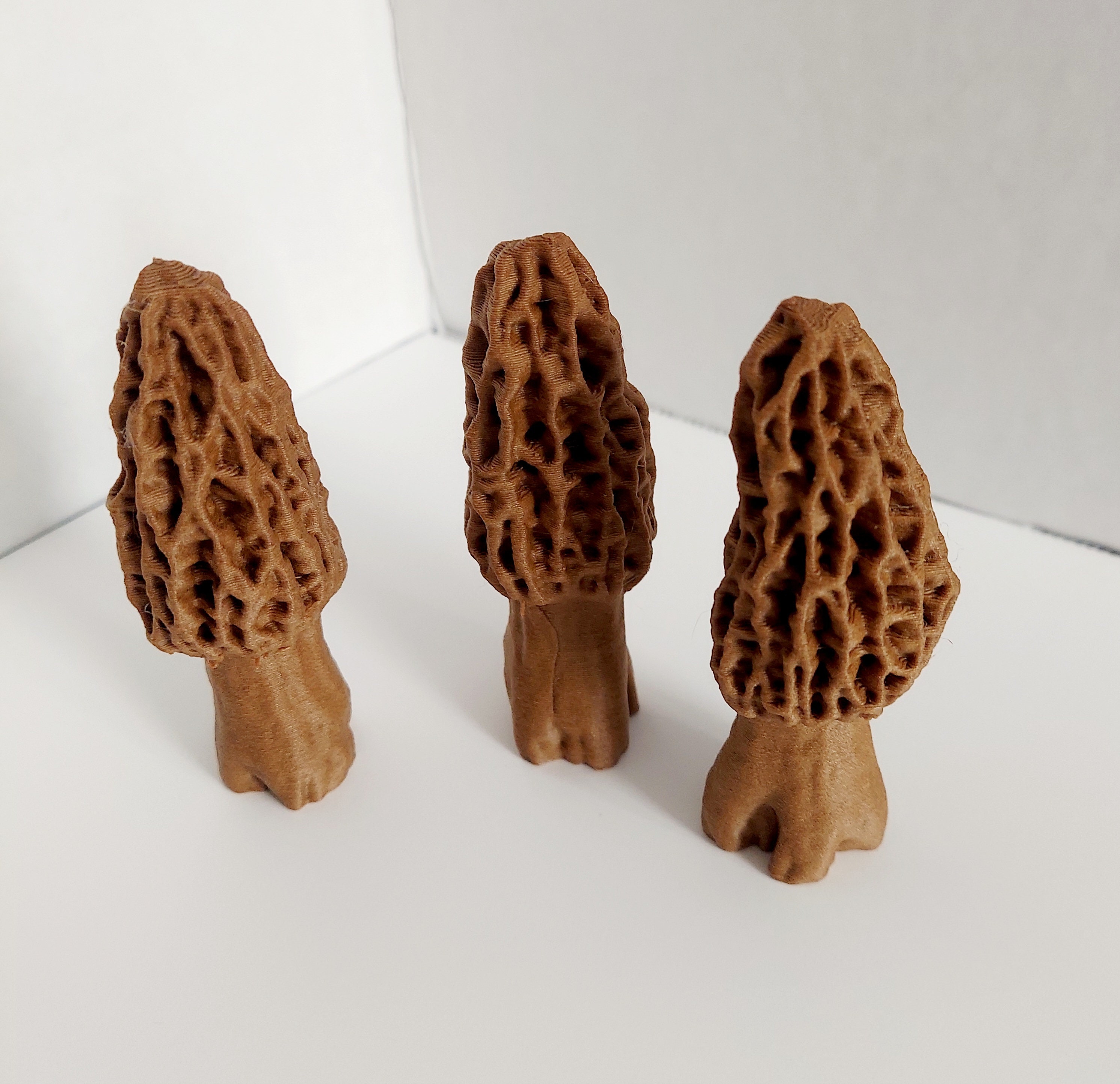 Morel Mushroom Decoration, Morel Mushroom Ornament, Morel Mushroom Figurine in Walnut Etsy