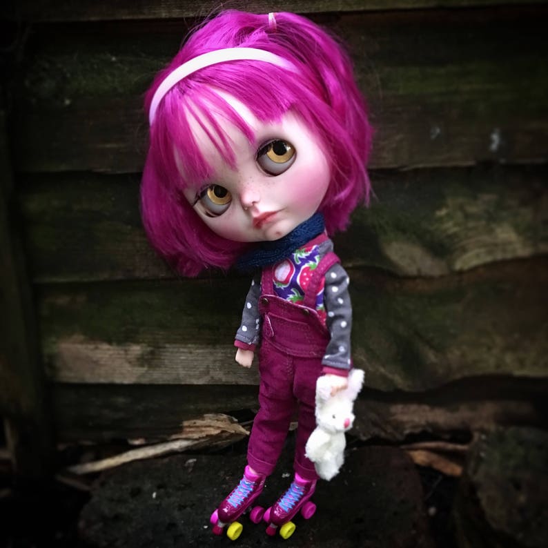 RESERVED Plum OOAK custom 36 Blythe doll reserved for Liz | Etsy