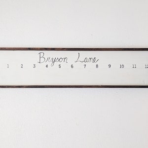 School Picture Board, Grade School Photo Progression Frame, Rustic ...