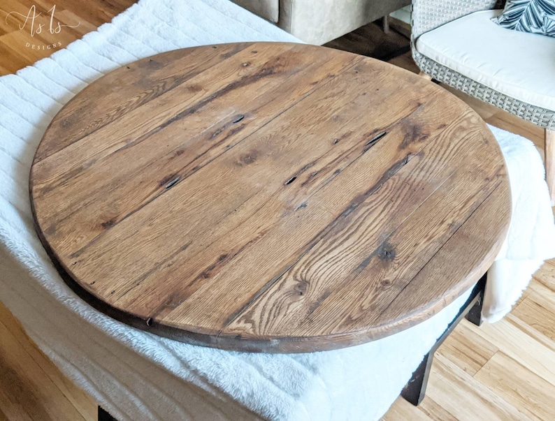 Anniversary Wedding Gift Large Wooden Tray Pouffe Top Cover Mother S Day Round Wood Ottoman Oversized Coffee Table Home Décor Living Christinegz Com Anniversary Wedding Gift Large Wooden, Oversized Round Ottoman Tray