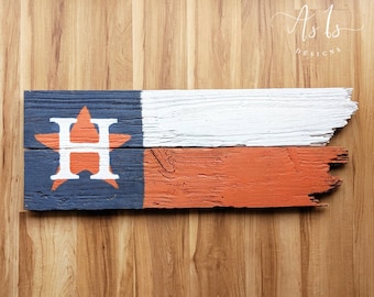 Wood Houston Astros Sign, Houston Strong, Baseball Fan, Sports Flag, Man Cave, Texas Flag, Baseball, Gifts For Him, Spring, Mothers Father