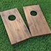 Wood Cornhole Boards Game, Summer Gift, Travel Sized Wood Bean Bag Toss, Wedding, Men's Birthday Present, Tailgate Sports Football Party Bar 