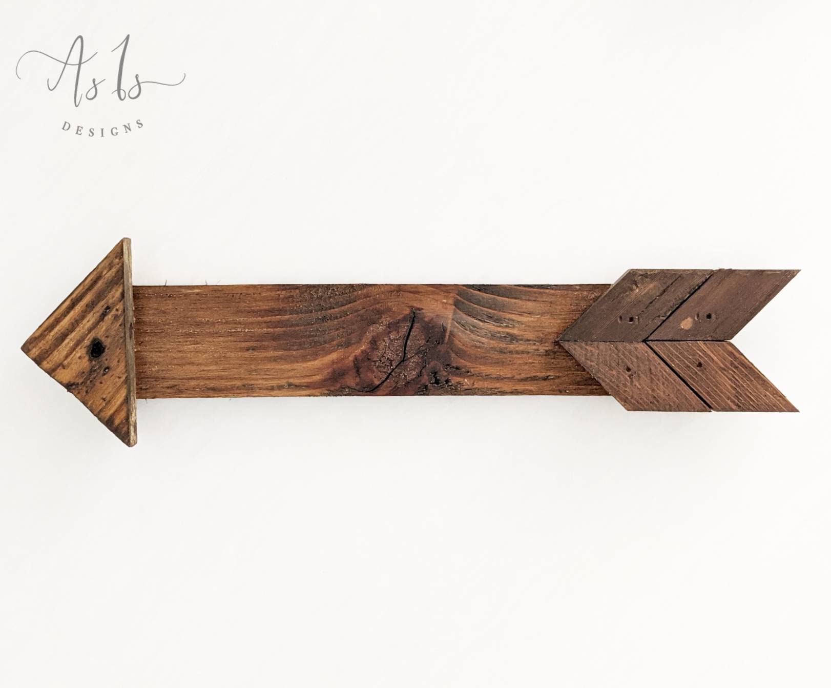 Wood Arrow Unique Reclaimed Wood Arrow Arrow Home Decor Etsy