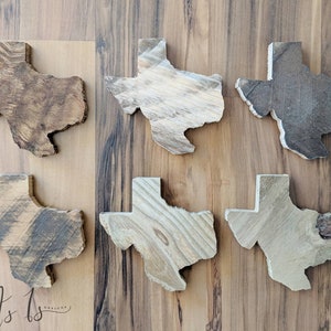 Wood Texas Cutout, Wedding Favor Gift For Him Guy, Office Desk Decor, Texas State, Birthday, Vacation Travel Map, Spring, Mothers Day Father image 3