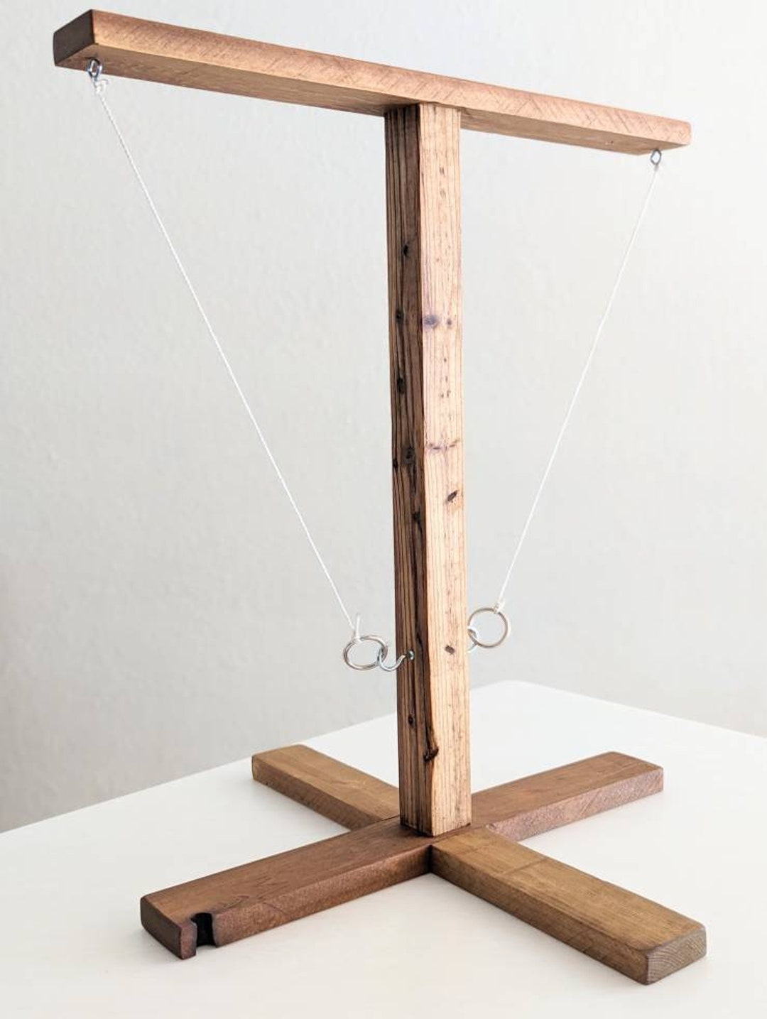 Table Top Hook and Ring Toss, Multiplayer Competitive Games, Swing the