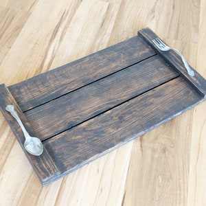 Wood Serving Tray, Wine And Cheese Tray, Rustic Wood Gift, Wedding Present, Charcuterie Board, Eco-friendly, Spring, Mothers Day Father Gift