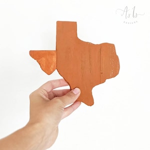 Rustic Reclaimed Wood Texas, University of Texas, Burnt Orange Decor