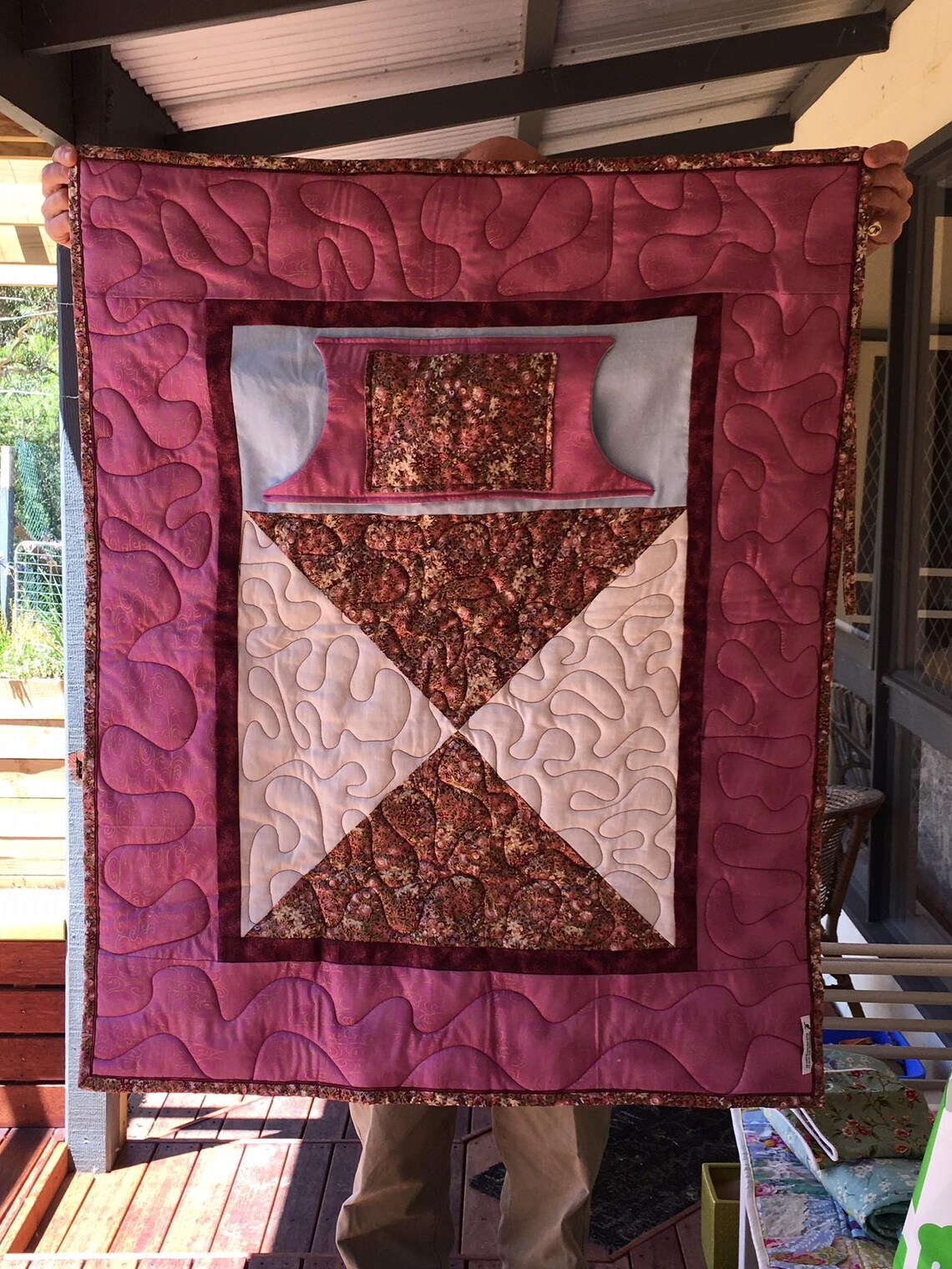 Arm Chair / Wheelchair Quilt with pocket Etsy