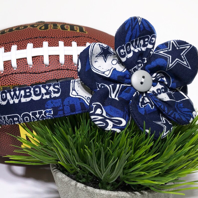 Football Dog Collar Dallas Cowboy Dog Collar Team Dog Etsy