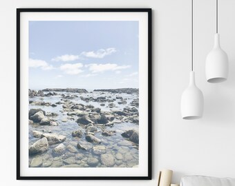 Rocky Shores Strand Fotografie Druck | Küstenlandschaft (Digital Download)