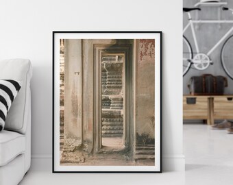 Ancient Doorway, Travel Inspired Fine Art Photography Print