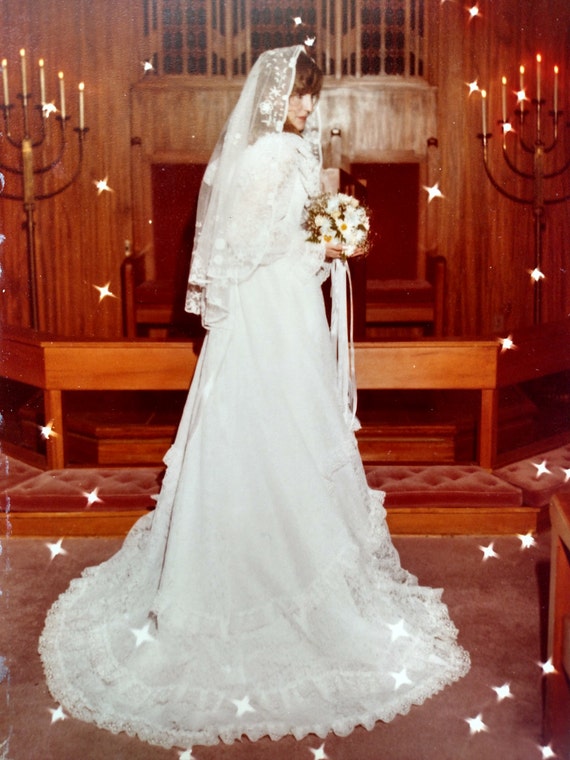 Immaculate 1979 Vintage Wedding Dress Etsy