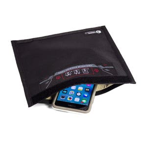 Mission Darkness Non-Window Faraday Bag voor telefoons / / Signaal-blokkerende hoes voor telefoons of kleine elektronica / / Anti-hacking & Anti-tracking
