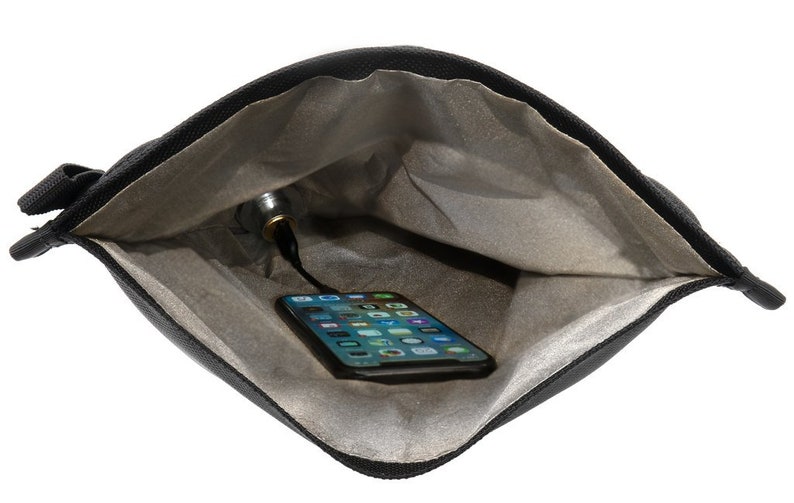 Mission Darkness NeoLok Tablet Size Faraday Bag with USB Filter