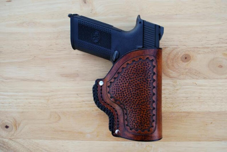 Leather Gun Holster Etsy