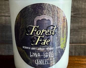 100% Soy Forest Fae Scented Candle 8 oz