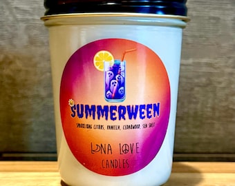 100% Soy “Summerween” Scented Candle 8 oz
