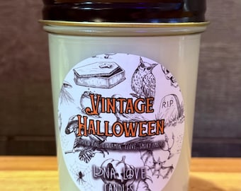 100% Soy “Vintage Halloween” Scented Candle 8 oz