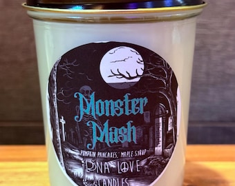 100% Soy “Monster Mash” Scented Candle 8 oz