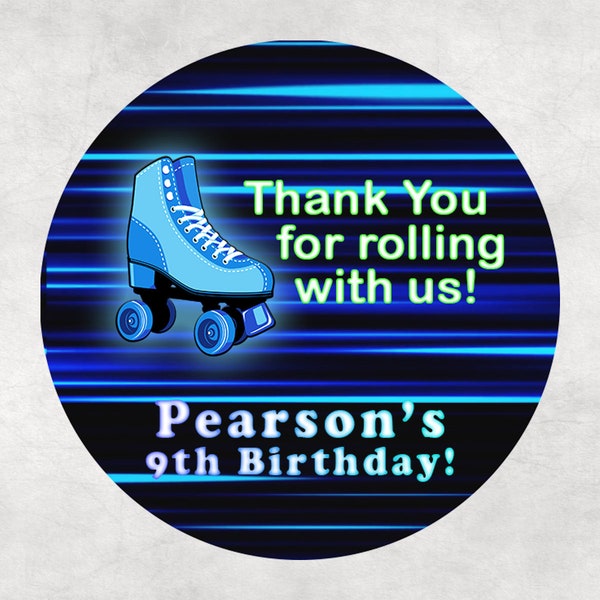Roller Skate Birthday Party Etsy