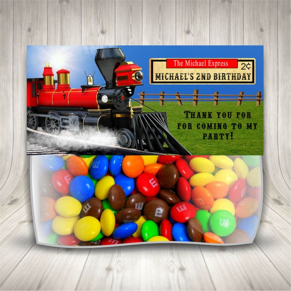 Train Party Favors Etsy