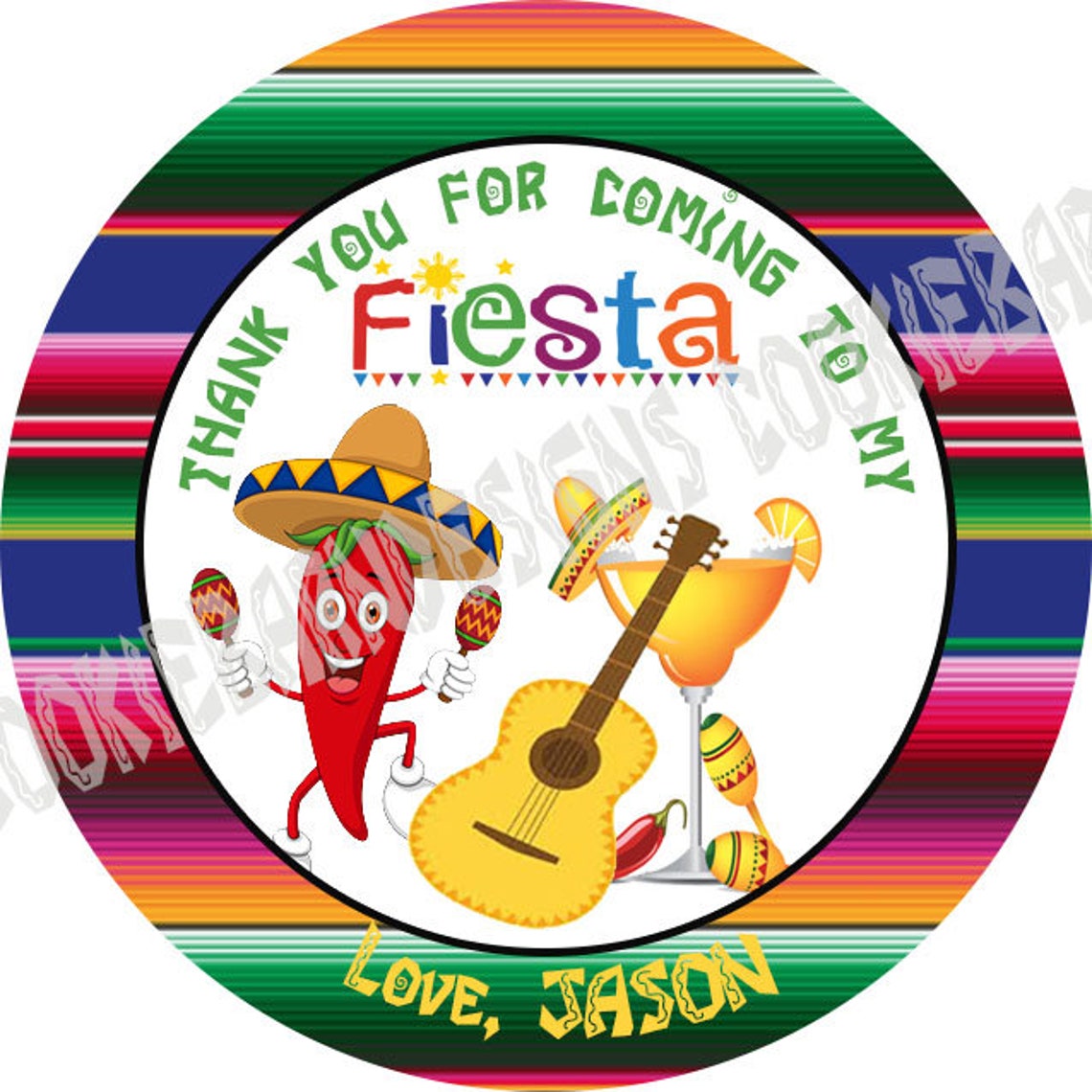 HOWAF 50pcs Fiesta Stickers Pack, Mexican Food Stickers For