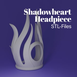 Shadowheart Headpiece STL File for Cosplay