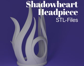 Shadowheart Kopfschmuck in STL-Datei für Cosplay