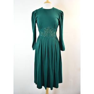green emerald velvet dress Jessica Howard Women's Fit and Flare, Navy, 10 at Amazon Women's Clothing  store main image 0
