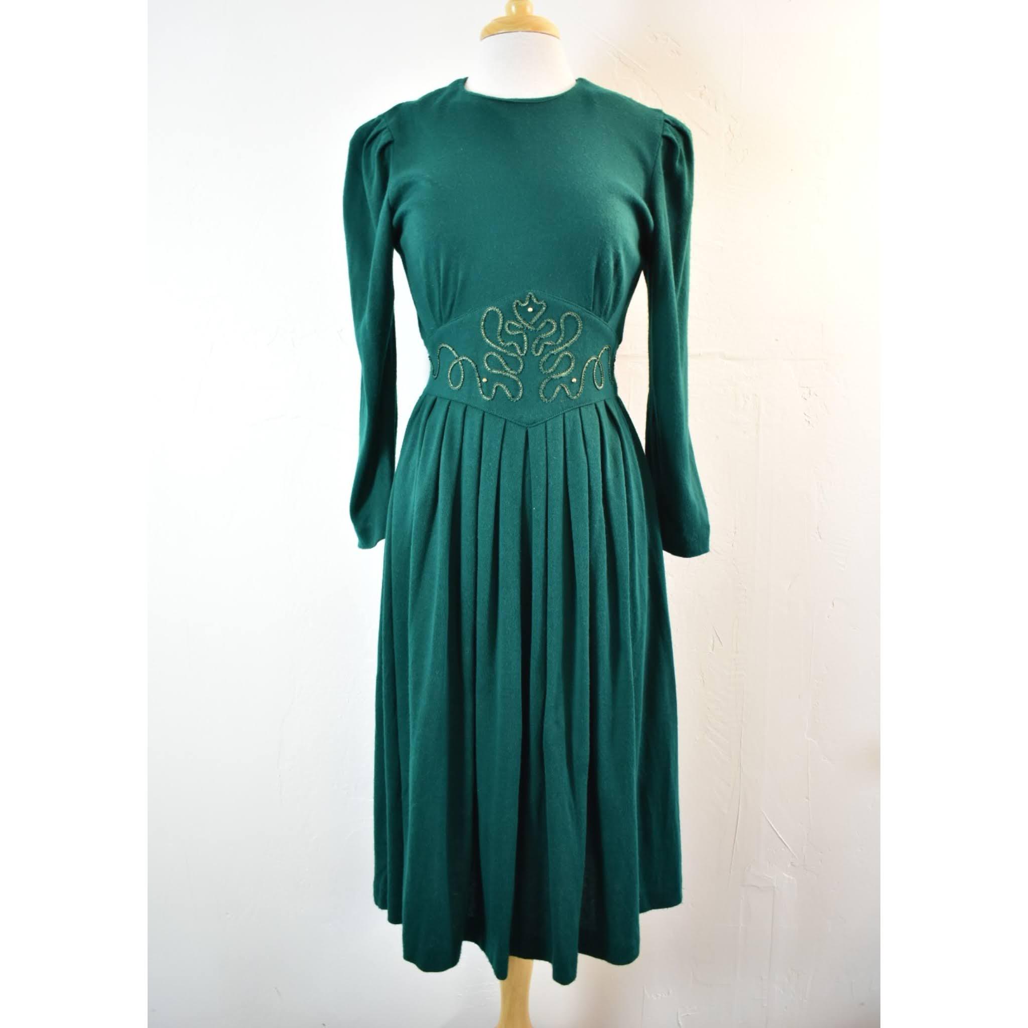 Petite Green Dress - Etsy
