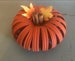 Mason Jar Lid Pumpkin, Fall Decor, Thanksgiving Decor, Rustic Fall Decor, Rustic Pumpkins, Halloween Decor, Fall Wedding 