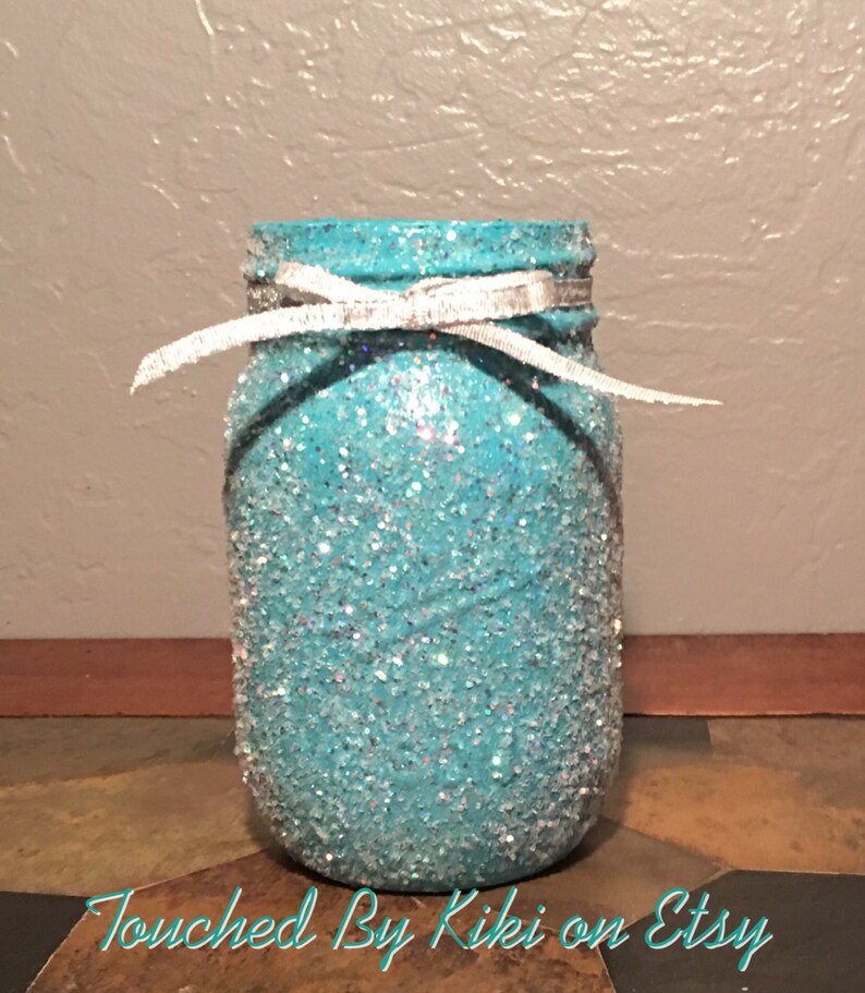 Spring Mason Jar Painted Mason Jars Spring Home Decor Etsy