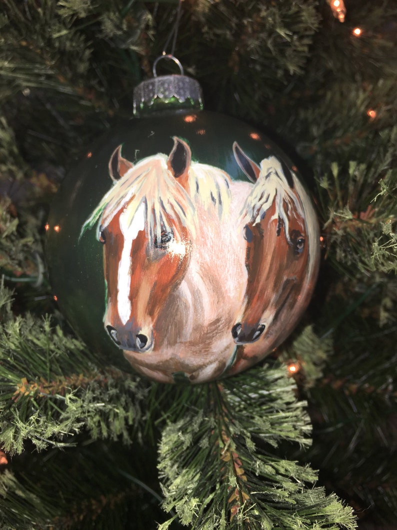 Custom Painted Ornament Etsy