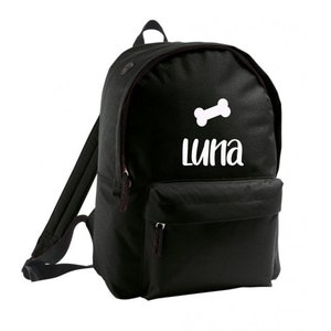 Personalised Dog Backpack | Doggy Day Care | Pet Accessories | Travel Bag