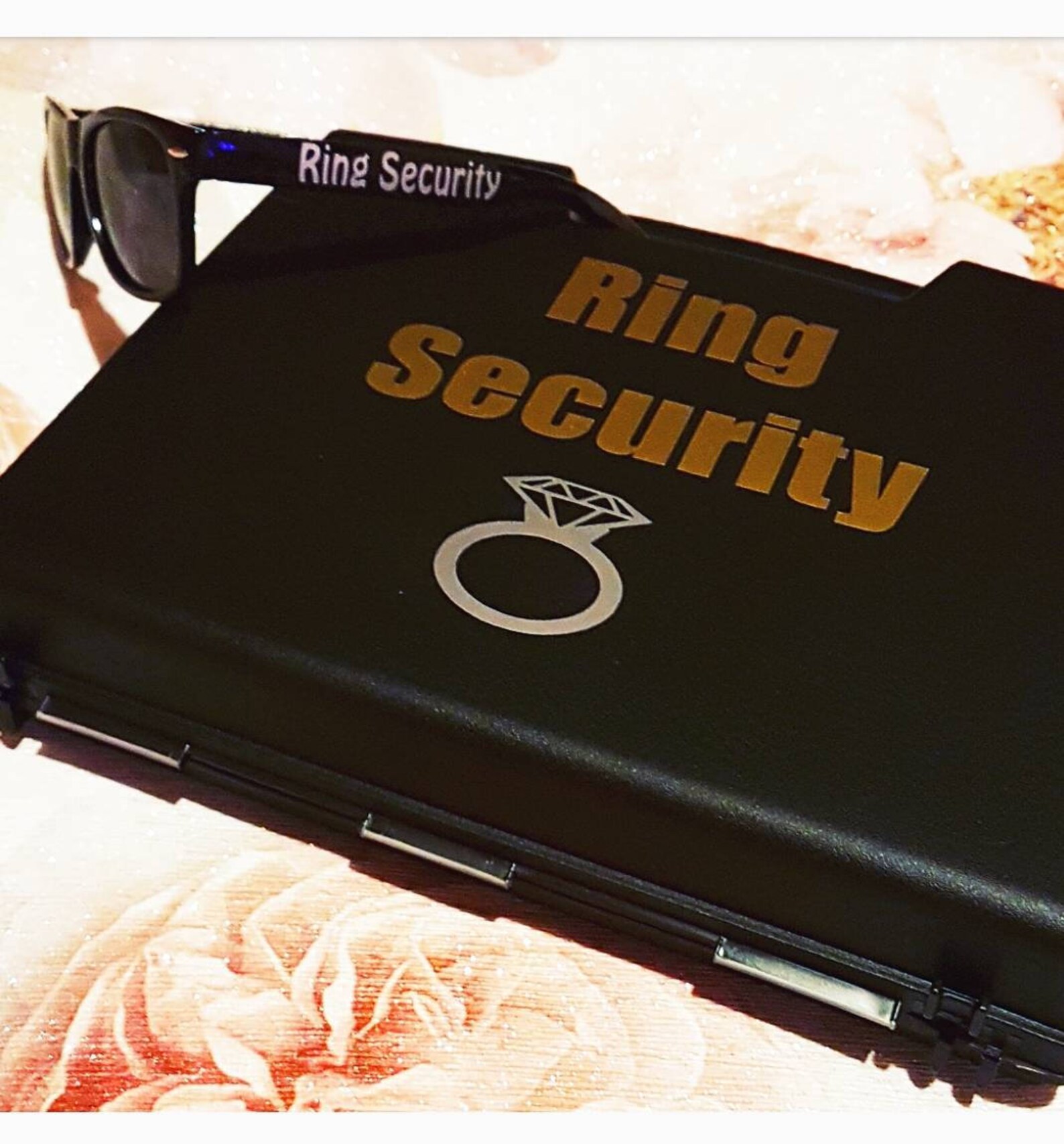 Ring Security Case Page Boy Briefcase Wedding Ring Carry Etsy UK