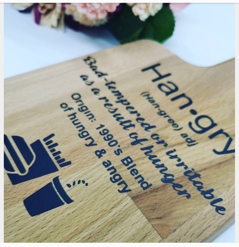 Hangry wall hanging kitchen decoration sign meaning Etsy