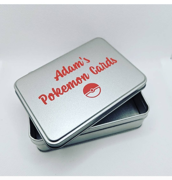 pokemon card cases storage PU Leather Card Box with Dice Tray