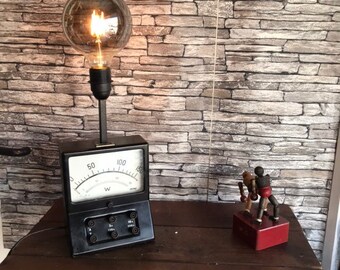 Electric meter lamp | Etsy