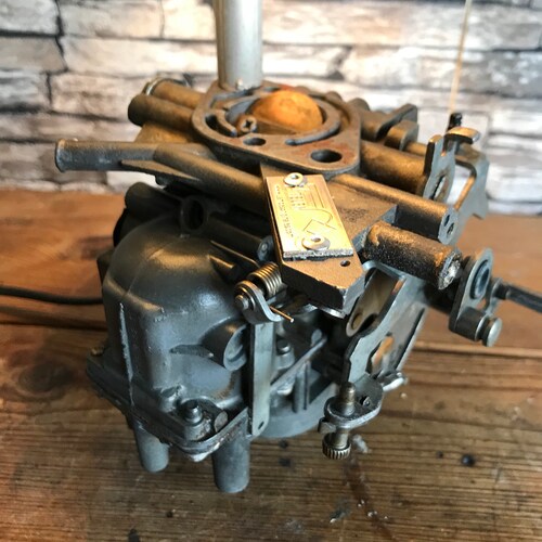 Lamp shops shade and recycling deco industrial loft carburetor automobilia